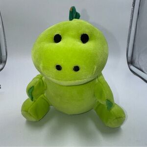 2023 Moriah Elizabeth Official Pickle The Dinosaur Plush Green Stuffed Animal 7”